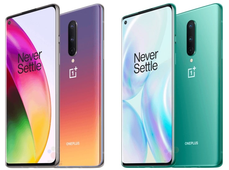 Novas cores do topo de linha da OnePlus