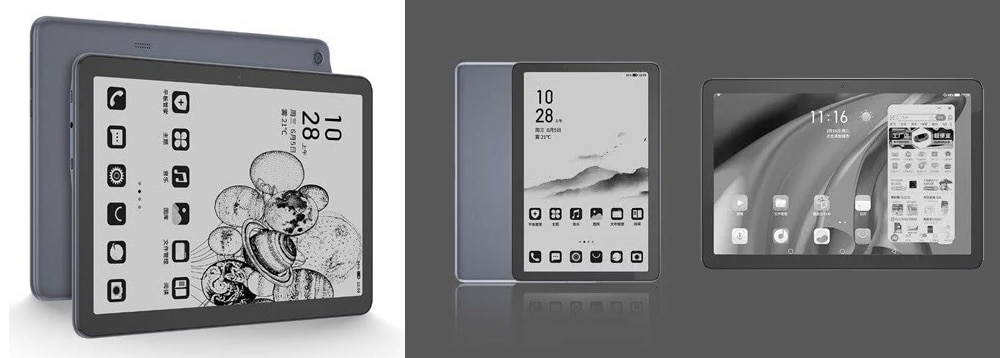 Tablet Android 10 com tela e-Ink