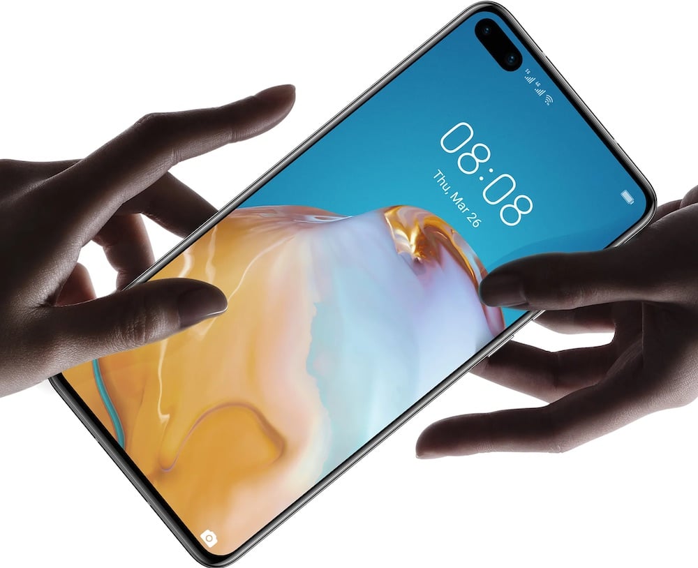 Tela do Huawei P40