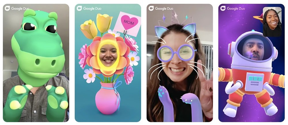Modo família do Google Duo