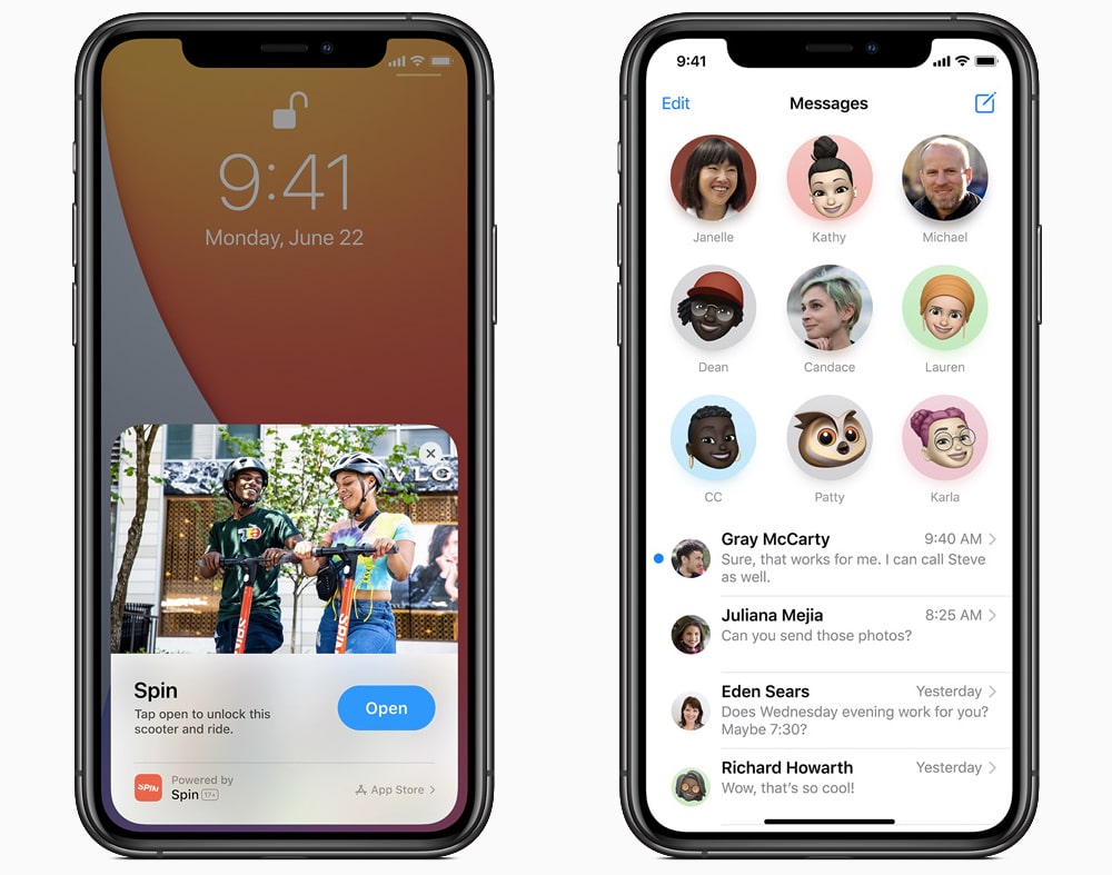 App Clips e novo Messages no iOS 14 