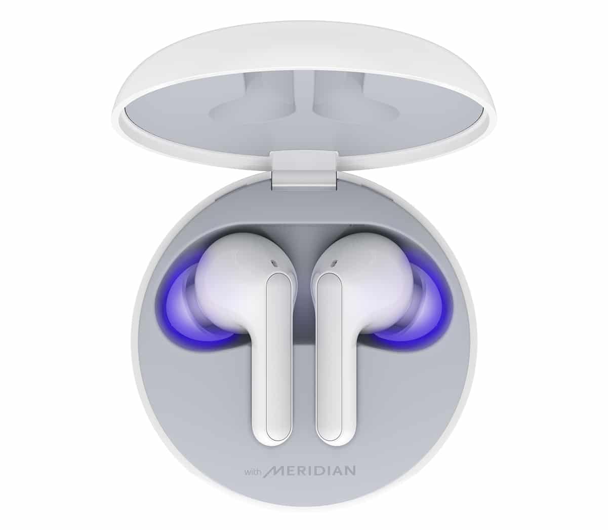 LG Tone Free com luz UV