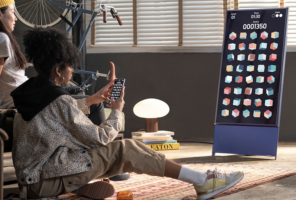 Sero, a TV vertical da Samsung