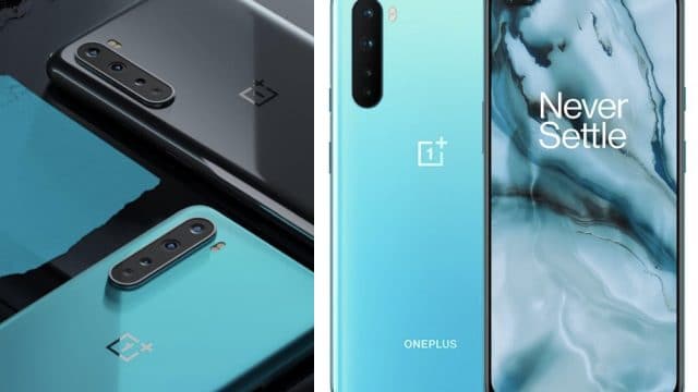 Cores do OnePlus Nord