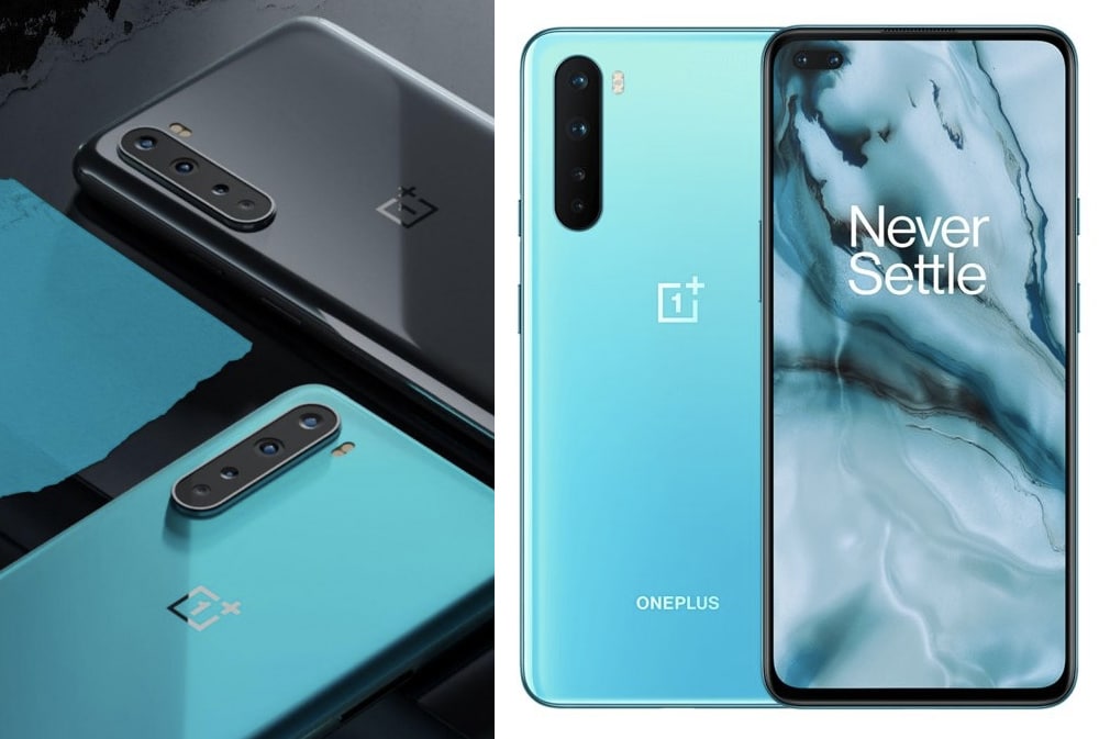 Cores do OnePlus Nord