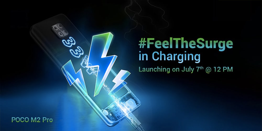 Teaser do Poco M2 Pro