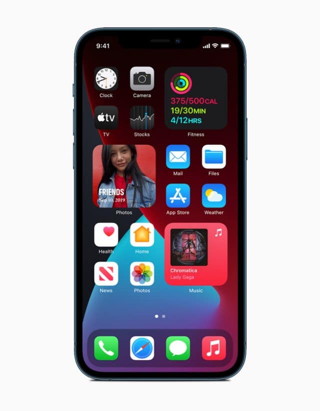 iOS 14 traz recursos que podem consumir mais bateria do iPhone 12 Max Pro e seus irmãos menores (Imagem: Divulgação/Apple)