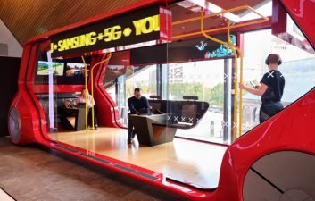 Samsung lança “ônibus 5G” no Reino Unido
