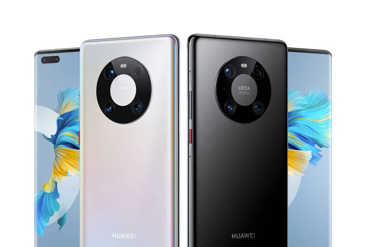 Imagem do novo Huawei Mate 40 com expansão de memória