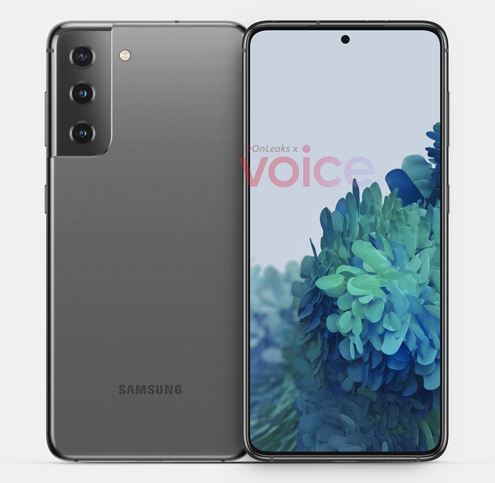 Renderização mostra possível design do novo smartphone da Samsung