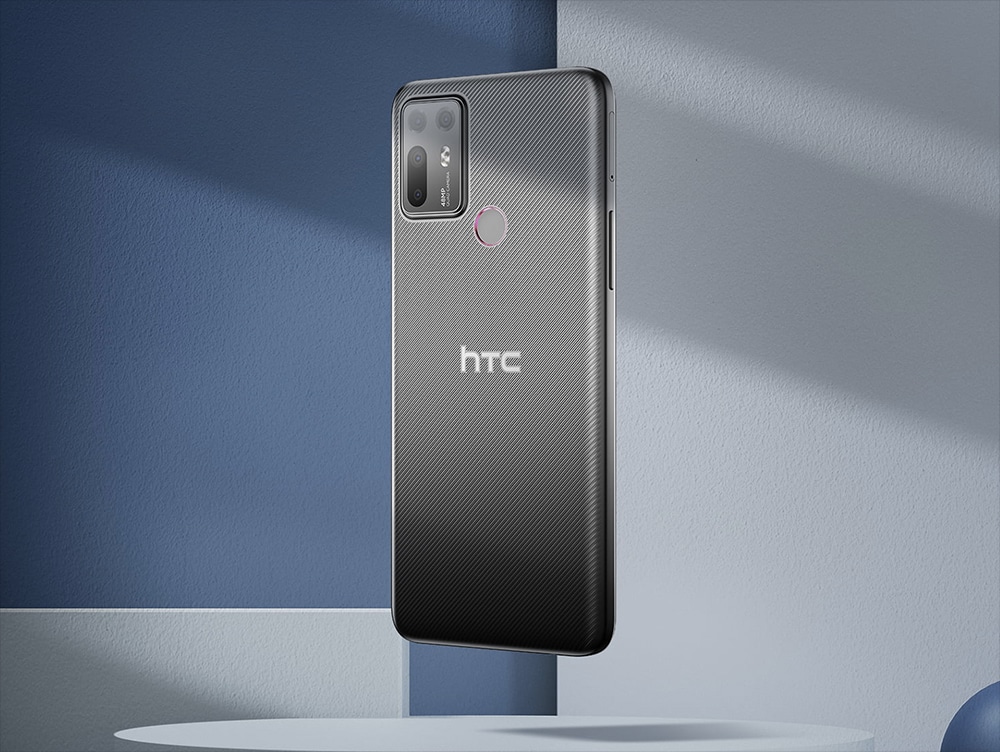 HTC Desire 20+ na cor preta
