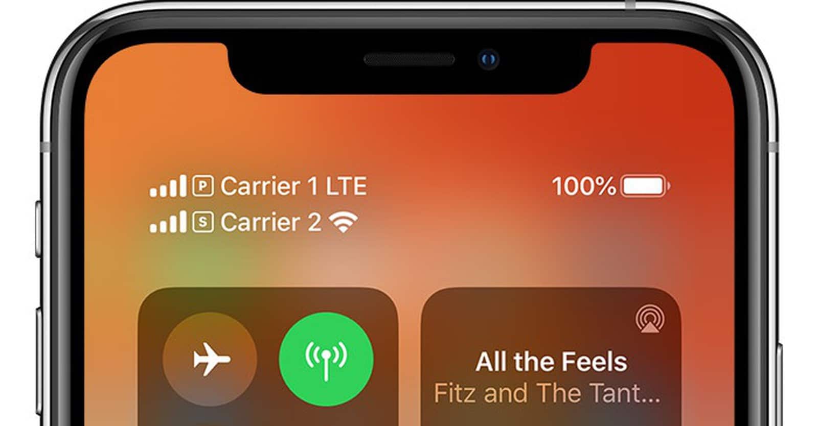 Dual SIM 5G no iPhone