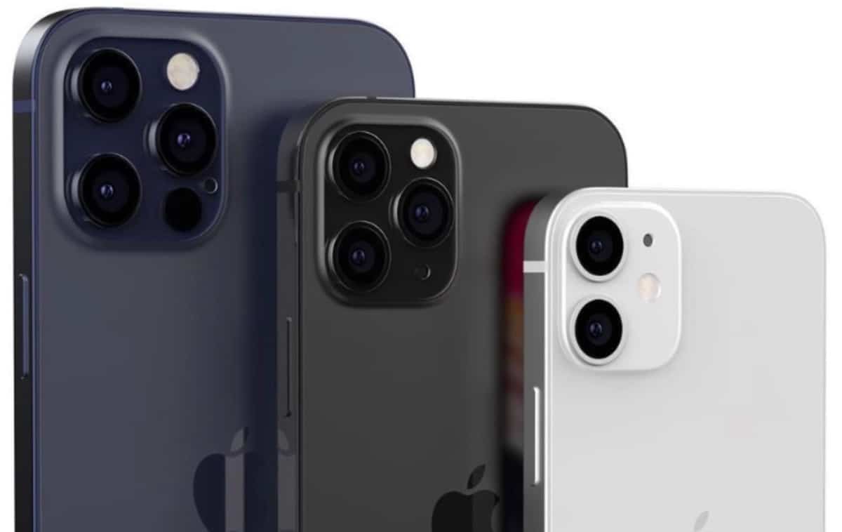 Mock-up da linha iPhone 12 por Tokardesigns (reprodução)