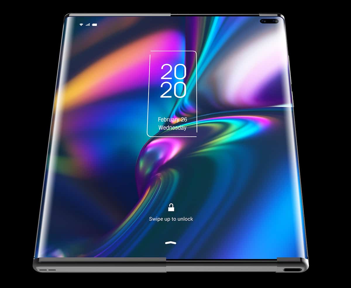 tela enrolável da TCL