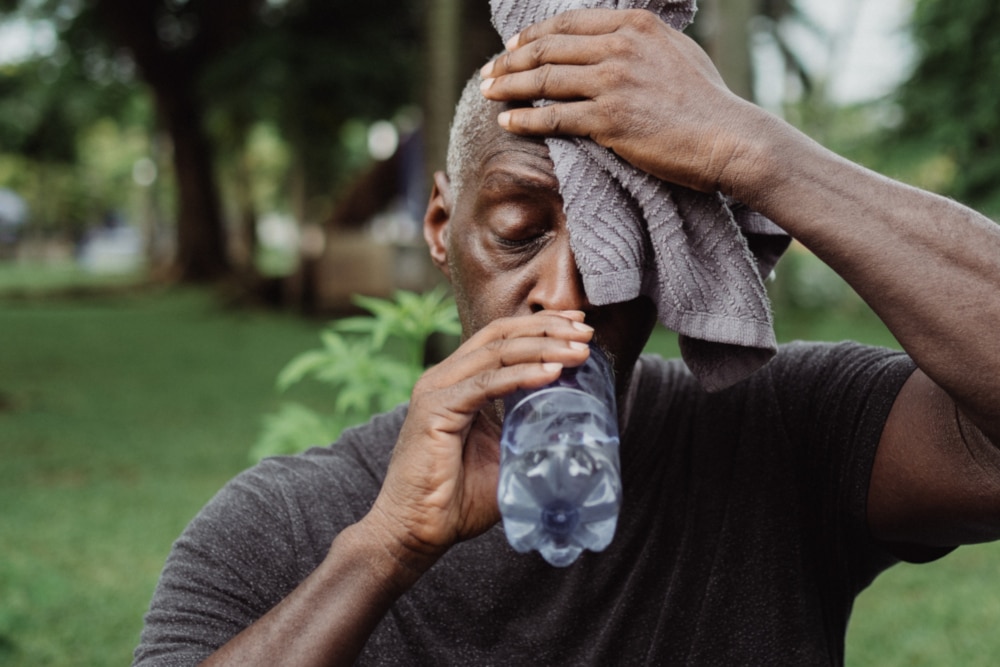 Smartphone com termômetro