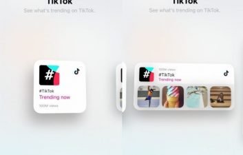TikTok divulga suporte para widgets na home do novo iOS