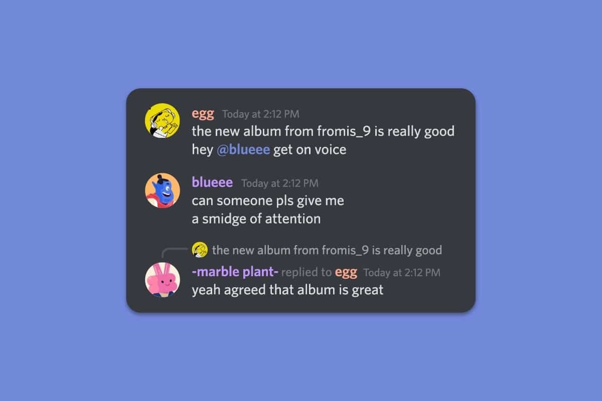 Reprodução de tela do Discord inline divulgado no Twitter - Divulgação