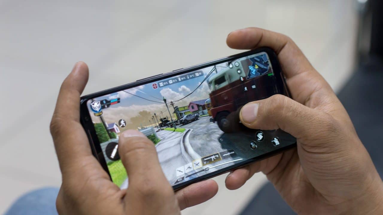 Taxa de atualização de tela de celular