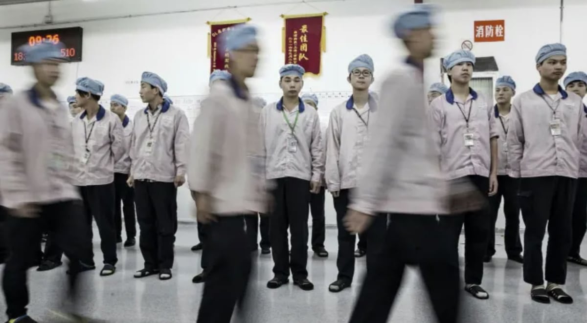 Apple violações trabalhistas