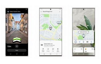 Samsung SmartThings Find usa realidade aumentada para achar smartphones perdidos