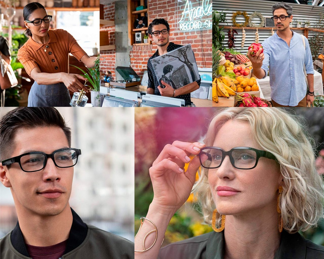 Echo frames, os smartglasses da Amazon (Divulgação: Amazon)