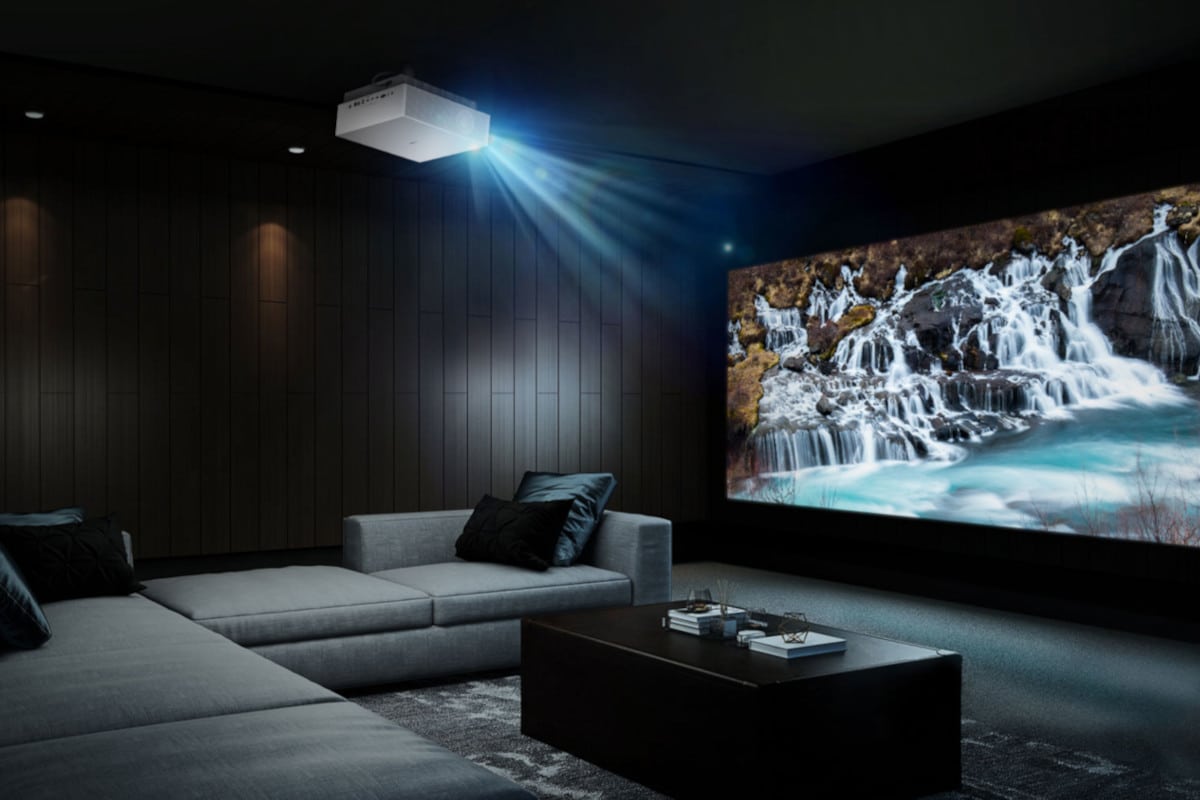 Novo projetor 4K da LG