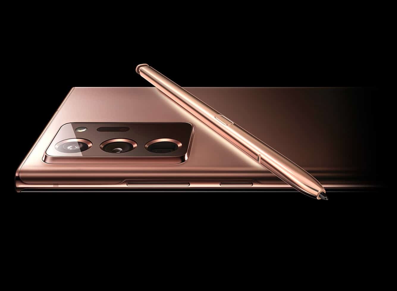 Galaxy Note 20 Ultra e S Pen (Divulgação: Samsung)