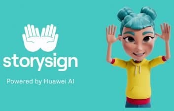 Aplicativo da Huawei alfabetiza crianças surdas