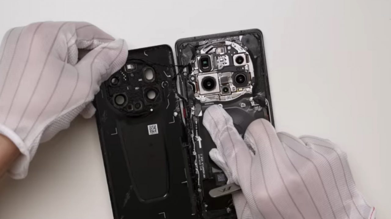 Tempo fabricar celular Huawei desmontado