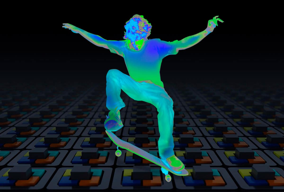 Imagem de divulgação do lançamento do ISOCELL Vizion 33D