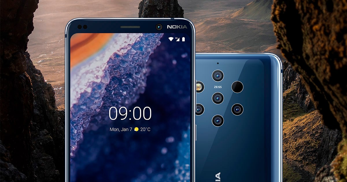 Nokia 9 PureView (foto) pode ter um sucesso no novo flagship Nokia 10 Pureview (Imagem: Divulgação/Nokia)