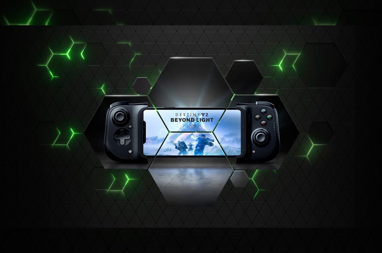 Imagem da plataforma de games GeForce NOW para iPhone