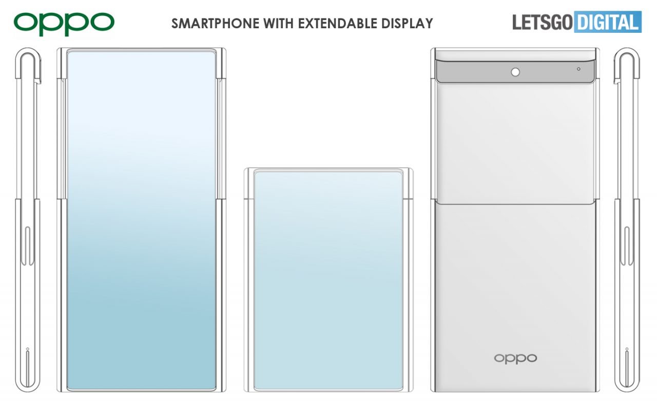 Oppo tela expansível