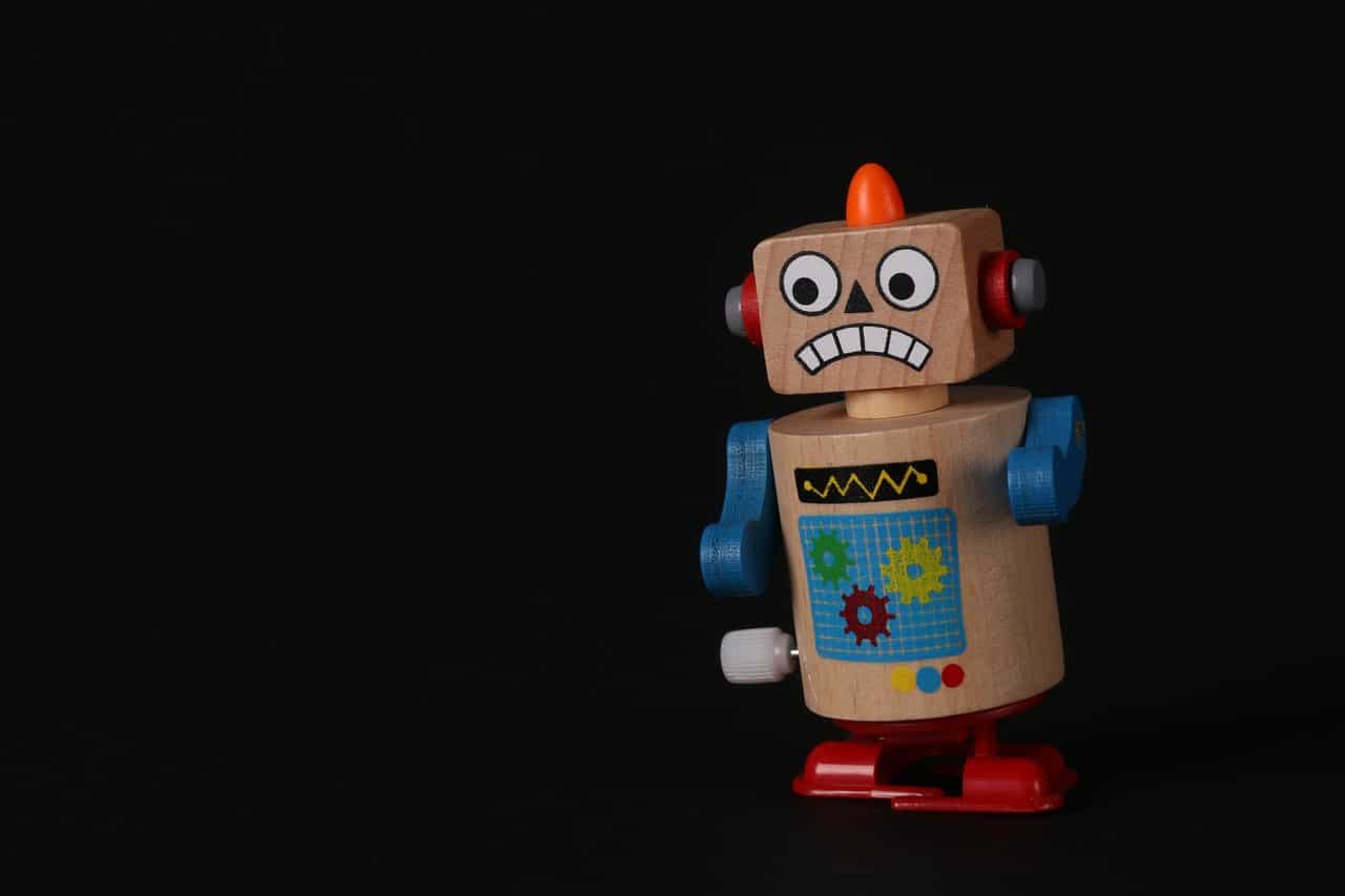 Robô de brinquedo