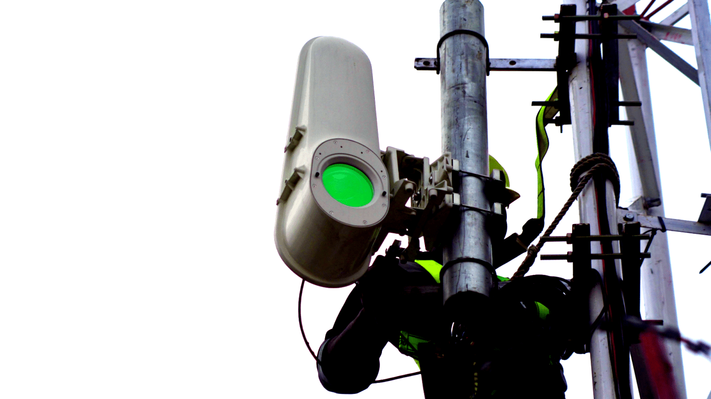 Torre Laser do Project Taara