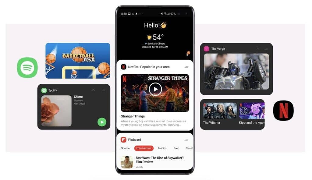 Samsung vai substituir feed de notícias