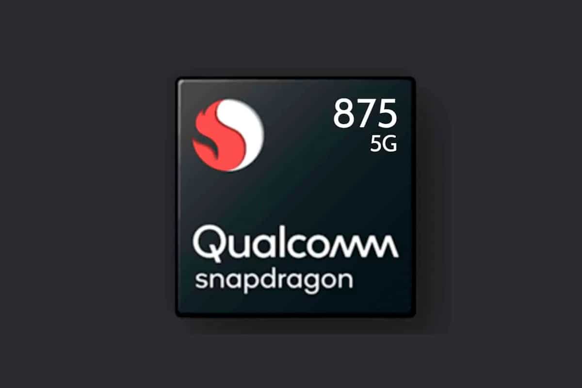 Mock-up do Snapdragon 875