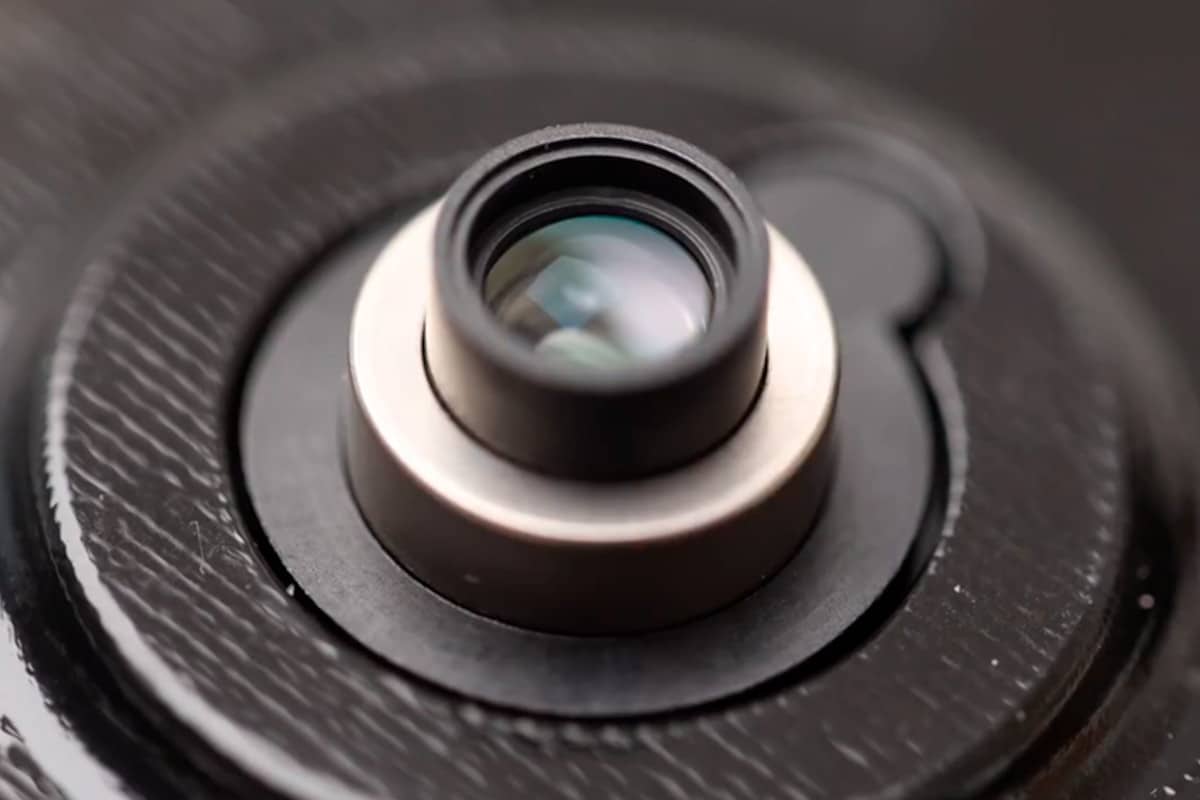 Imagem da nova lente telescópica da Xiaomi