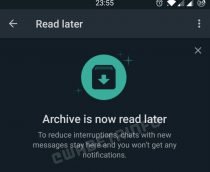 Leia depois: agora você vai poder realmente arquivar conversas no WhatsApp