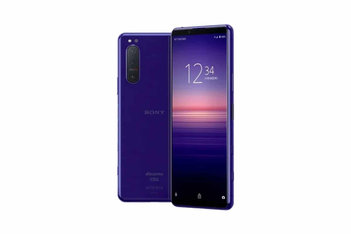 Xperia 5 II em roxo (Divulgação: Sony/NTT Docomo)