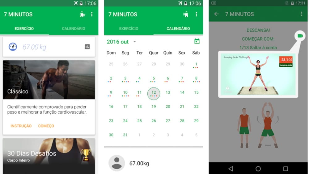 7 minutos é o primeiro app que indicamos para cuidar da saúde e melhorar a forma para o verão