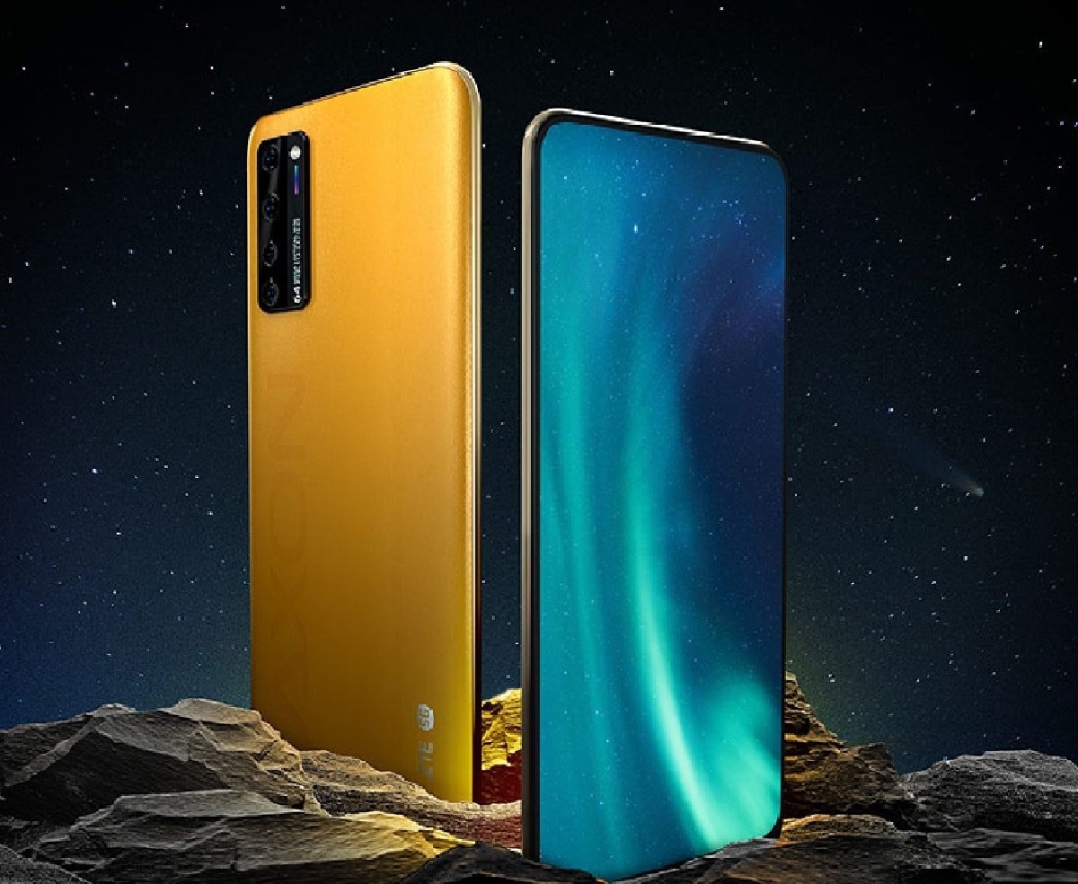 Axon 20 5G Extreme Edition com traseira em couro falso (Reprodução de ZTE)