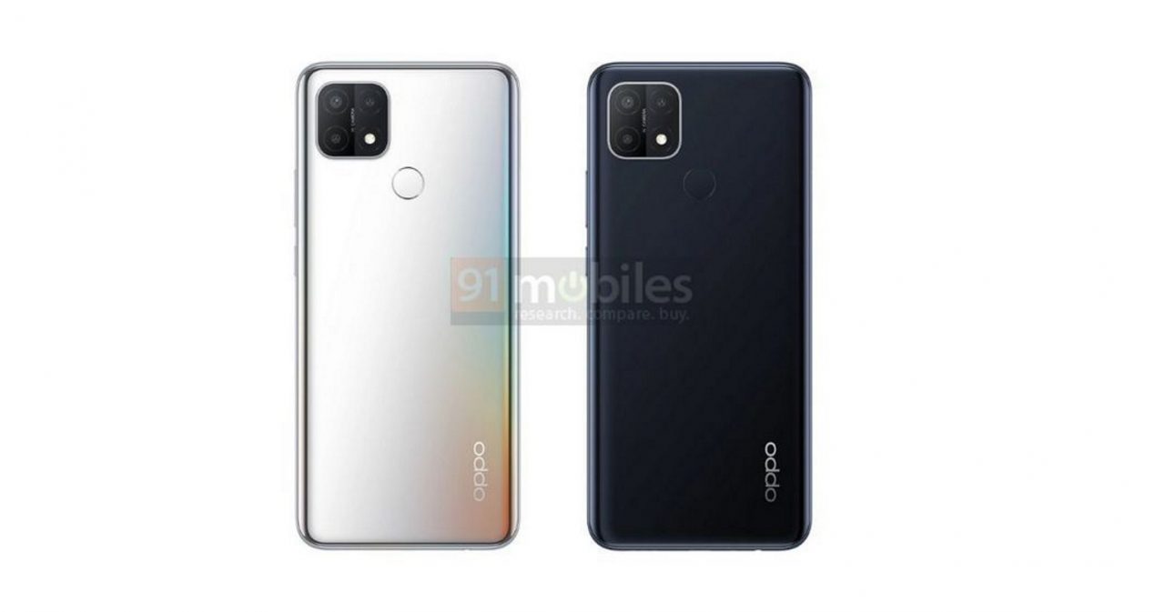 Oppo A15s teve imagens vazadas e cores reveladas antes do lançamento oficial