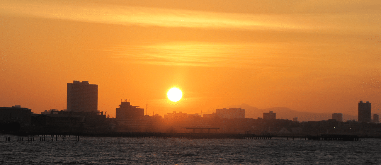 pôr do sol / nascer do sol em Fortaleza