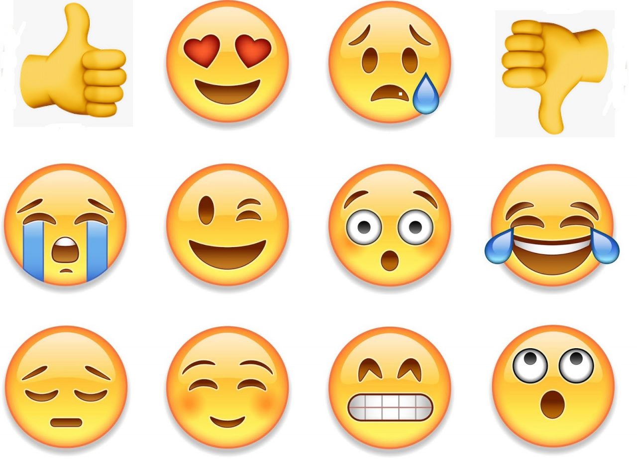Google Messages vai permitir reações em emojis - Crédito: Print emojis montagem Zirlene Lemos
