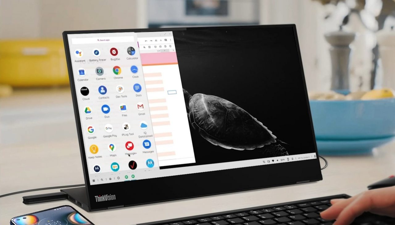O novo modo Motorola destktop TV está chegando com sua atualização do Android 11 - Divulgação