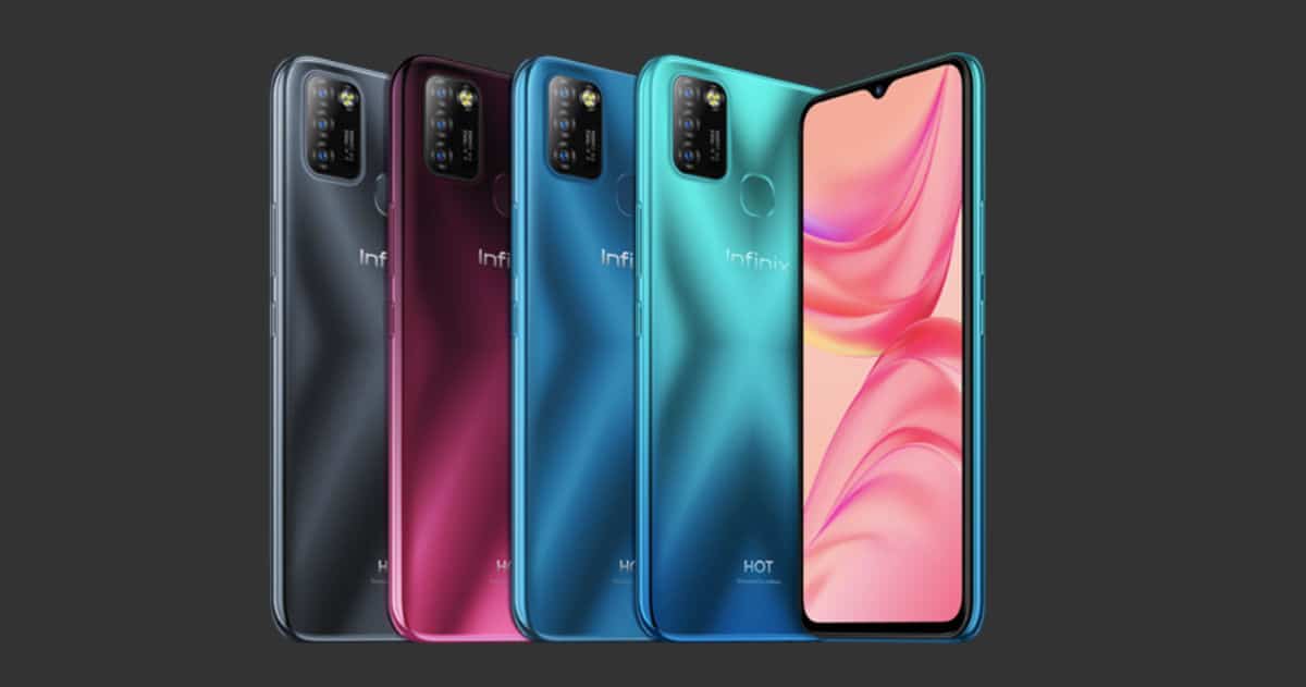 Infinix 10 versão padrão, especificações do 10 Play vazaram
