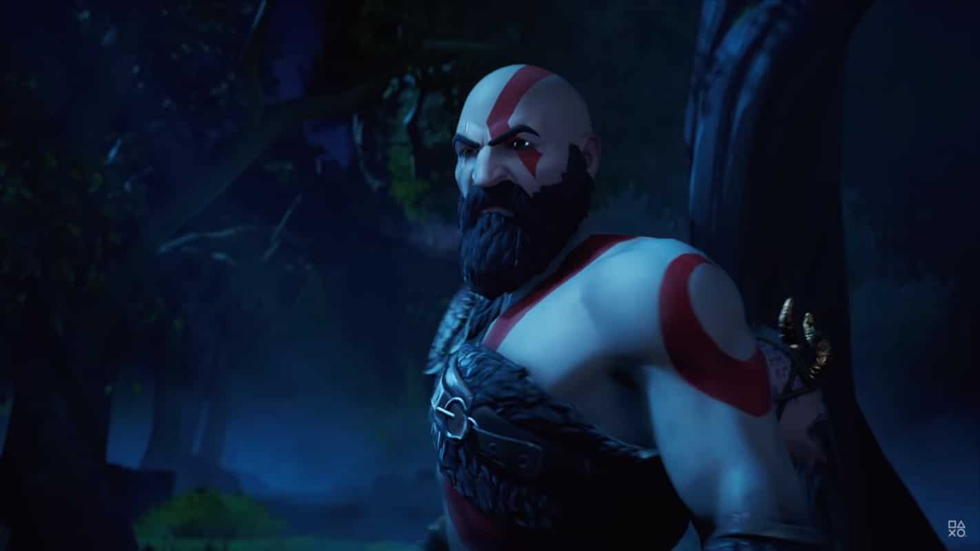 Kratos no Fortnite