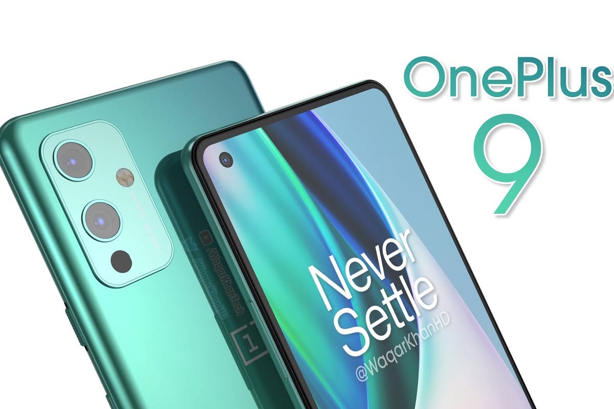 Imagens renderizadas do novo OnePlus 9 5G