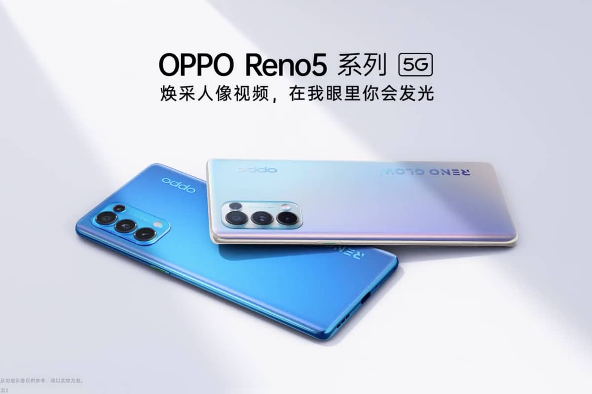 Oppo Reno 5 chegará ao mercado na próxima quinta, 10/12